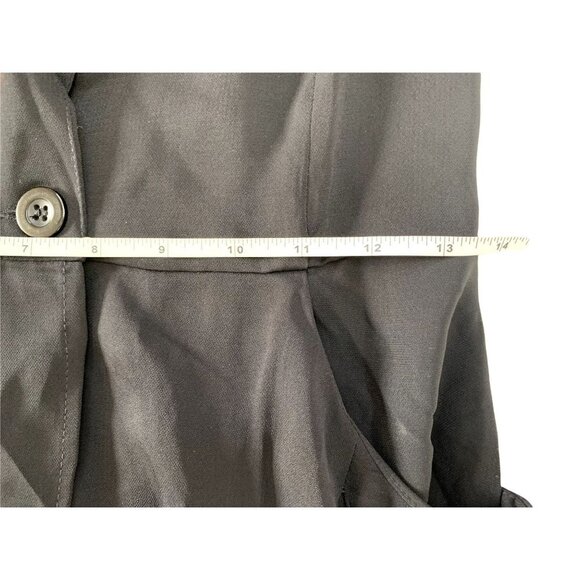 Women's Black Top With Pockets - Picture 5 of 6